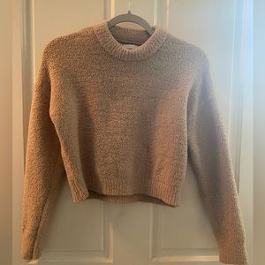 Abercrombie and Fitch Soft A&F Collection Cropped Fleece Top